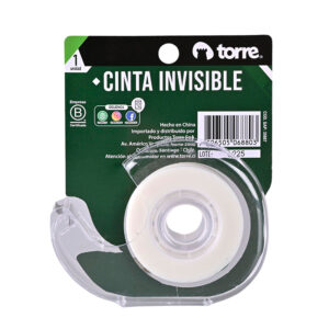 Cinta Invisible C/Dispensador 18mm. x30m. - Torre