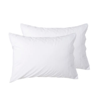 Set Fundas Almohadas 200 Hilos 50x70cm. / Blanco - Mashini