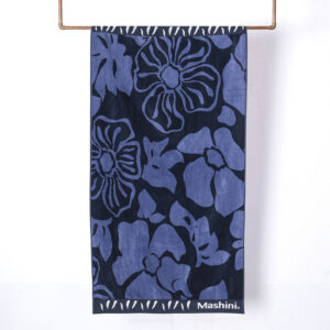Toalla de Playa Jacquard 75x150 cm / Flower - Mashini