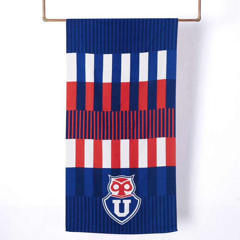 Set Toalla de Playa 70x140 cm. + Frisbee / U. de Chile Stroke - Mashini - Imagen 2