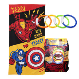 Set Toalla de Playa 70x140 cm. + Tesoro / Avengers Here - Mashini