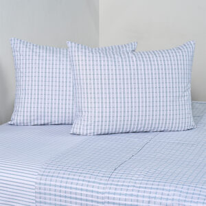 Juego de Sábanas Estampadas 144 Hilos 2.5 Plazas / Oasis Negro - American Family