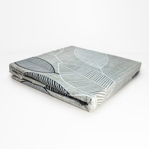 Sábanas Micro Piel Durazno 1.5 plazas / Hojas Beige Negro - Doral