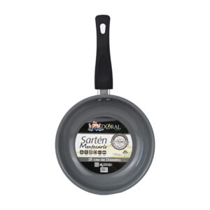 Sartén Aluminio Titanio Metalizado 18 cm. / Negro - Doral