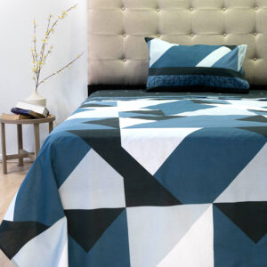 Juego de Sábanas 144 Hilos Composé Premium 1.5 Plazas / Glass - Doral