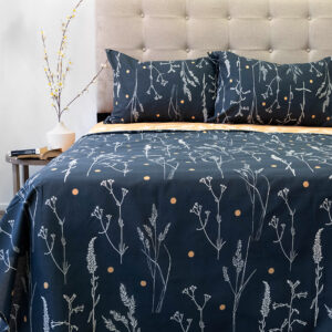 Juego de Sábanas 144 Hilos Composé Premium 2 Plazas / Nightfall - Doral