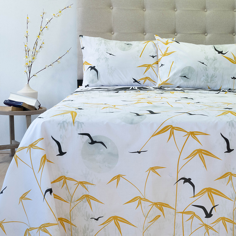 Juego de Sábanas 144 Hilos Composé Premium 2 Plazas / Sunset - Doral