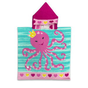 Toalla de Playa Capucha / Pulpo Rosa - Doral