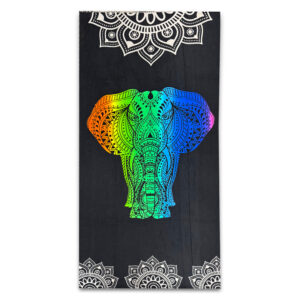 Toalla de Playa Estampada Aruba 70x140 cm / Elefante - Doral