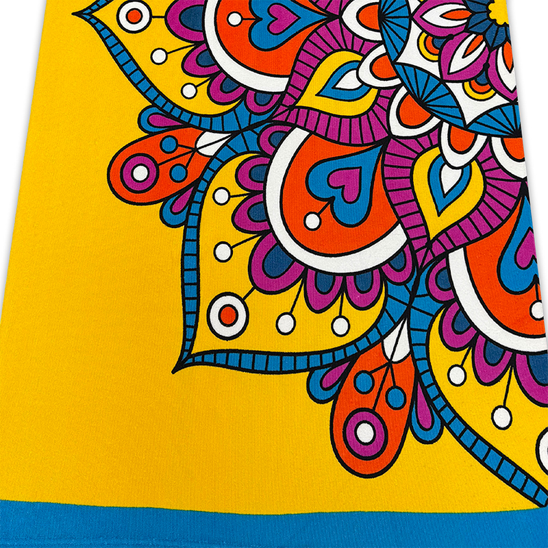 Toalla de Playa Estampada Aruba 70x140 cm / Media Mandala - Doral - Imagen 2