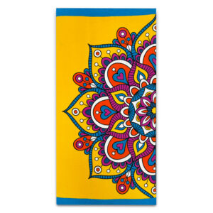 Toalla de Playa Estampada Aruba 70x140 cm / Media Mandala - Doral