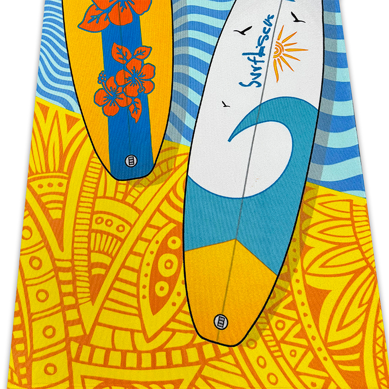 Toalla de Playa Estampada Aruba 70x140 cm / Tablas - Doral - Imagen 2