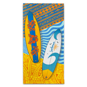 Toalla de Playa Estampada Aruba 70x140 cm / Tablas - Doral