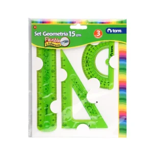 Set Geometría Flex 3 Piezas / Verde - Torre