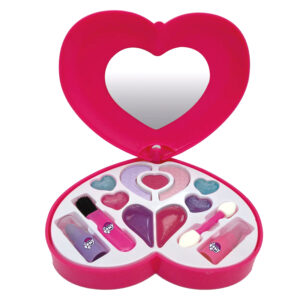Set de Maquillaje Corazón C/Espejo Rotatorio MLP - Hasbro