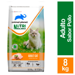 Alimento Para Gato 8 Kg / Sabor Pollo - Animal Planet