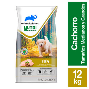 Alimento Para Perro Cachorro Raza Mediana a Grande 12 Kg - Animal Planet