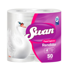 Papel Higiénico Swan Rendidor 4u. 50mts. - Swan