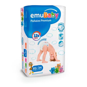 Pañal Premium XG 34unid - Emubaby