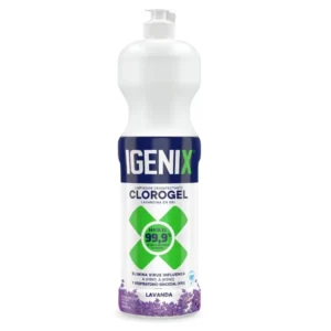 Cloro Gel Botella 900 ml / Lavanda - Igenix