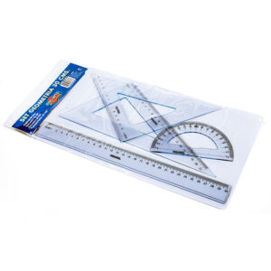 Set Geometría Plástico 4 Pzas. - Proarte