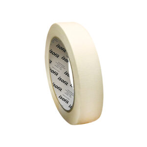 Cinta Masking Tape Crema 25mm. x40m. - Isofit