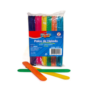 Palos de Helado Color Grueso 50unid - Proarte