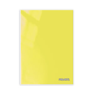 Carpeta Plastificada / Amarilla - Proarte