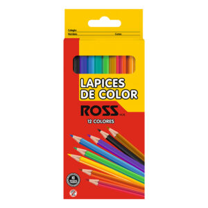 Lápices de Color 12 Colores - Ross