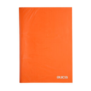 Archivador Plastificado con Gusano / Naranjo - Auca
