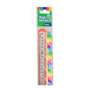 Regla Metálica de 15 cms - Torre