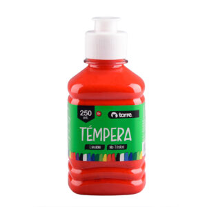 Témpera 250 ml / Rojo - Torre