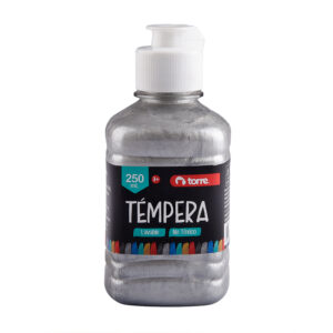 Témpera 250 ml / Plateado - Torre