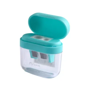 Sacapuntas Pod Doble con deposito / Verde - Torre