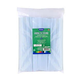 Barras de Siliconas Transparentes 7 mm  1 Kg - Torre