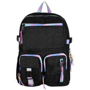 Mochila Kyro 25 Lt / Black & Iridescent - Torre