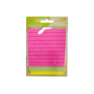 Notas Adhesivas Rayadas 300H. 7,6x7,6cms. - Proarte