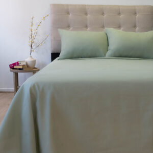 Sábana Microfibra Lisa 210 Hilos 2 Plazas / Verde - Doral