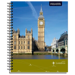 Cuaderno Universitario Places 100Hojas 7mm / Londres - Proarte