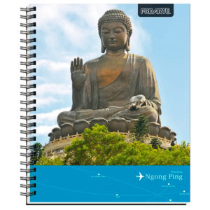 Cuaderno Universitario Places 100Hojas 7mm / Ngong Ping  - Proarte