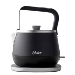 Hervidor 1.5 Litros Negro Acero Inox. - Oster