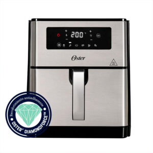 Freidora de Aire Digital 9 Litros Negro y Plata - Oster