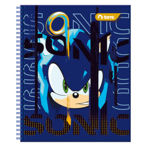Cuaderno Universitario Clásico Sonic 7mm 100Hojas / SonicFace- Torre