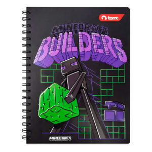 Cuaderno Universitario Clásico Minecraft 7mm 100Hojas / Enderman - Torre