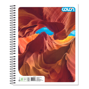 Cuaderno Universitario Liso Basic 7mm 100Hojas / Desierto - Colón