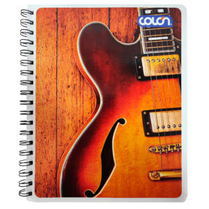 Cuaderno Universitario Liso Basic 7mm 100Hojas / Guitarra - Colón