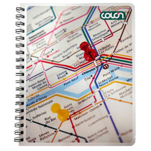 Cuaderno Universitario Liso Basic 7mm 100Hojas / Locación - Colón