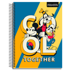 Cuaderno Mickey Carta 150Hojas 7mm / Cool - Proarte