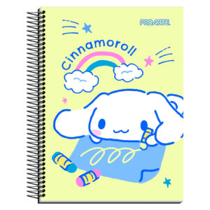 Cuaderno Cinnamoroll Carta 150Hojas 7mm / Cinna Dibuja - Proarte