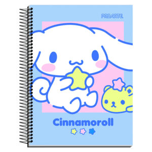 Cuaderno Cinnamoroll Carta 150Hojas 7mm / Estrella - Proarte